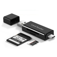 Thumbnail for USB-C card reader for data transfer