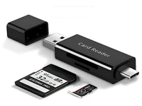 Thumbnail for 3 in 1 USB-C SD Micro SD Memory Card Reader