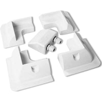 Thumbnail for Solar panel mounting kit ABS plastic mounts close-up