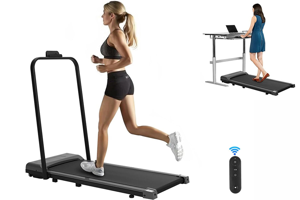Treadmill LED display showing metrics