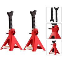 Thumbnail for Axle Stand Pair Steel Jack Auto Stands, 3 Ton Capacity