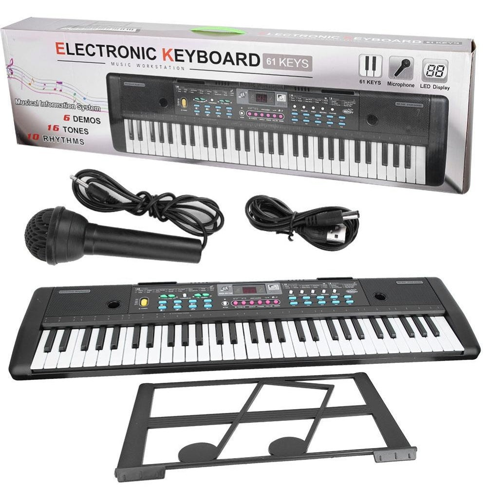 Keyboard piano compact size for easy transport