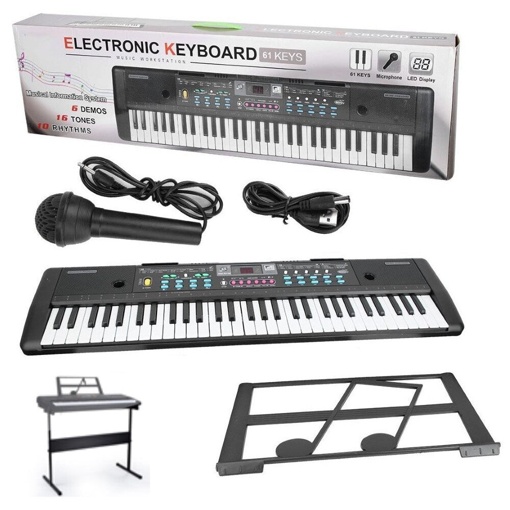 Keyboard piano with record and playback