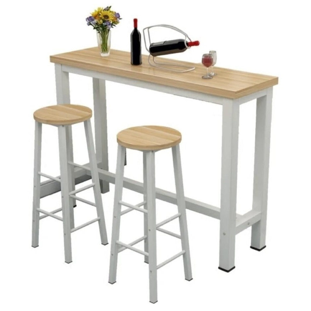Bar table with easy installation and use