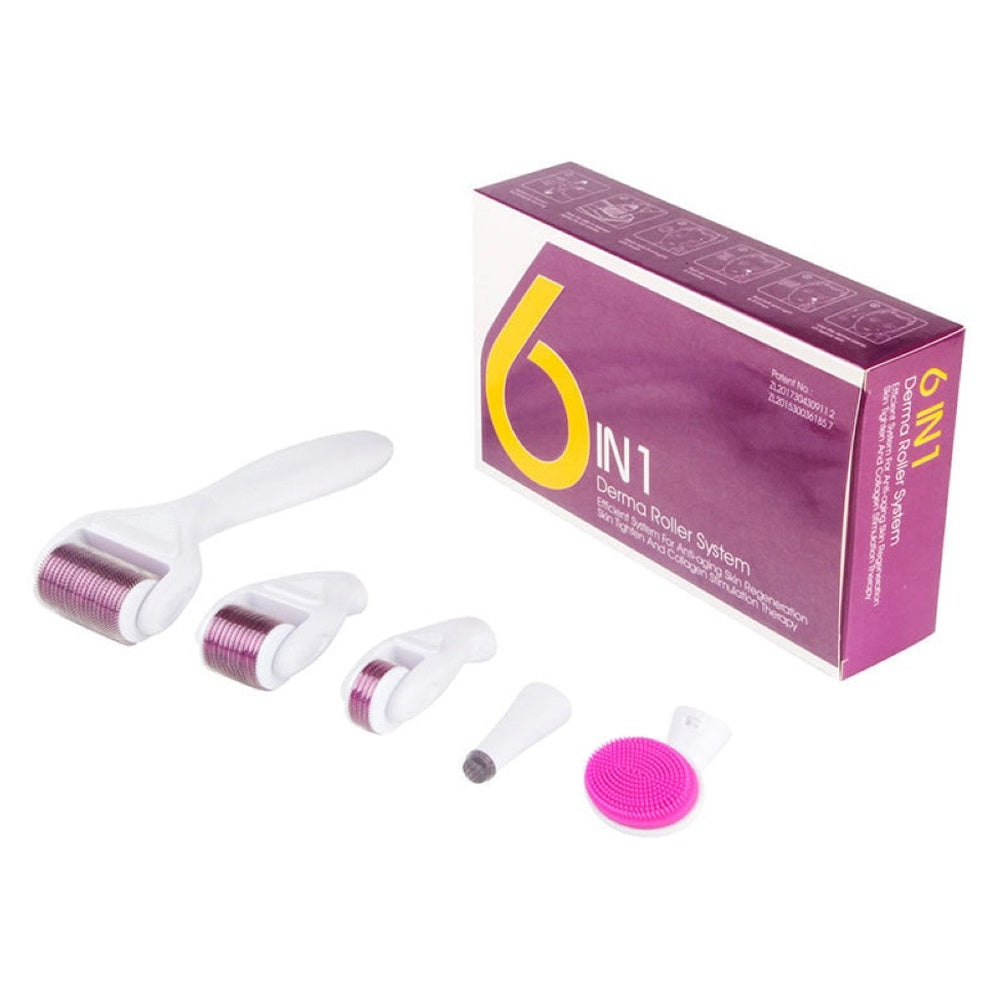 Derma roller needle close-up