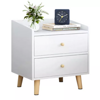 Thumbnail for Bedside Table Nightstands with Drawer