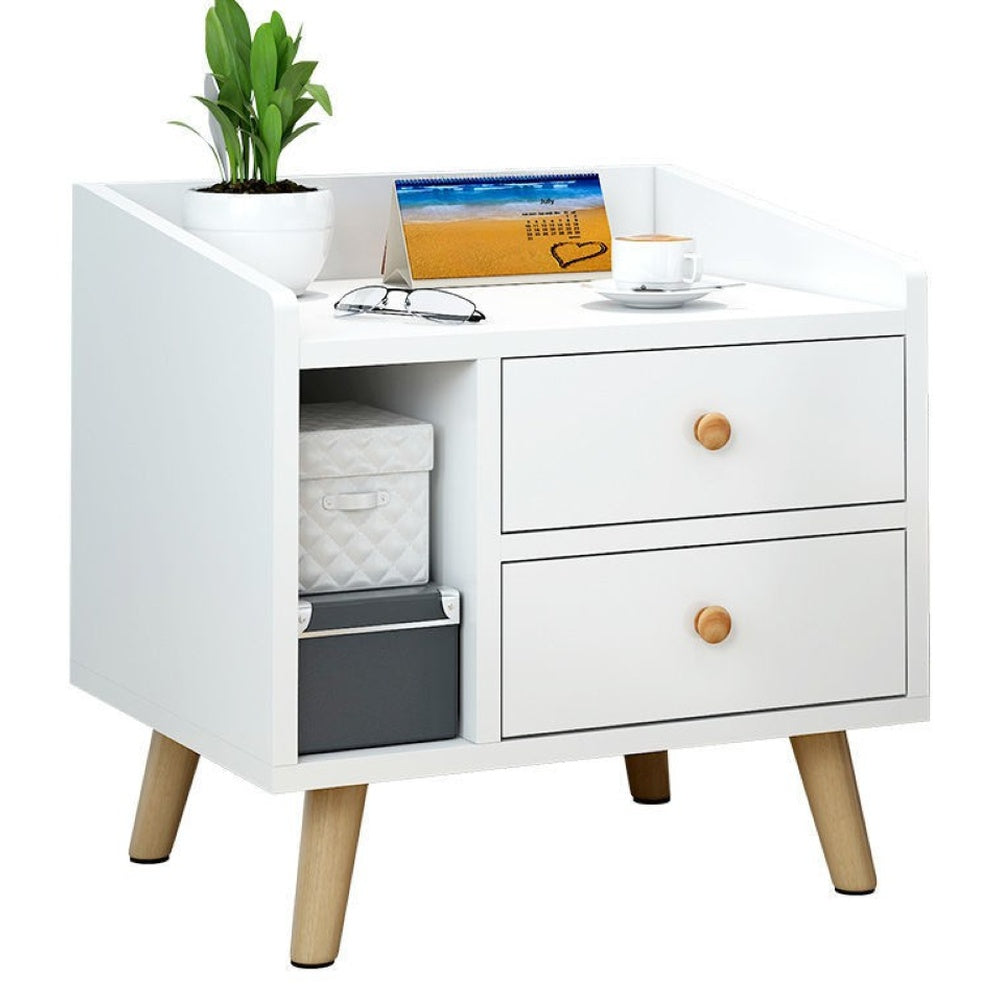 Bedside table compact and practical