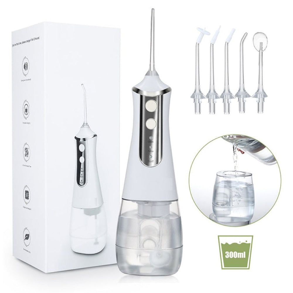 Water flosser compact size for travel and home use