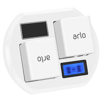 Thumbnail for Battery charger for Arlo security camera batteries front view