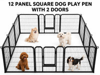Thumbnail for 12 Panels Heavy Duty Dog Pen
