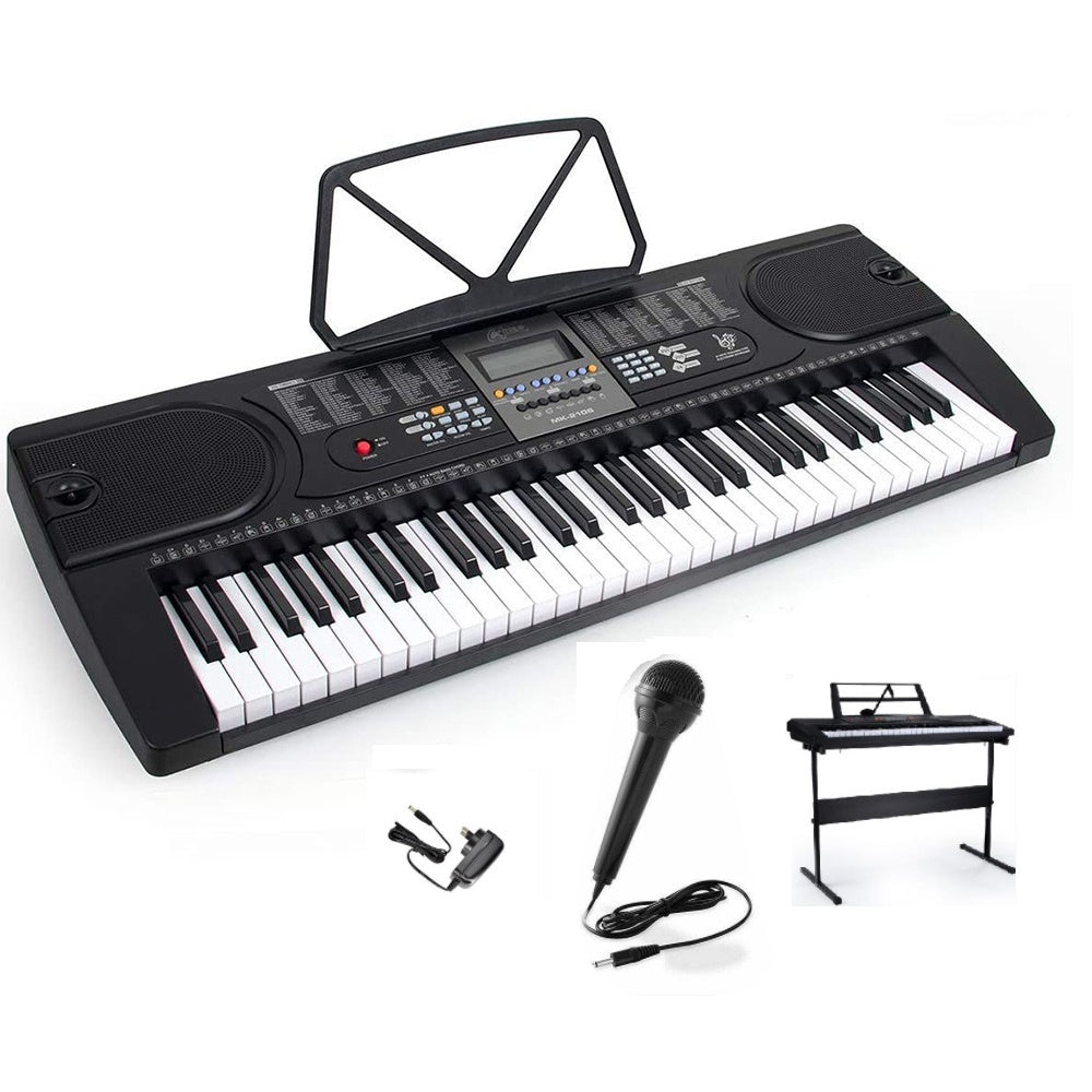 Keyboard piano with dual speaker system