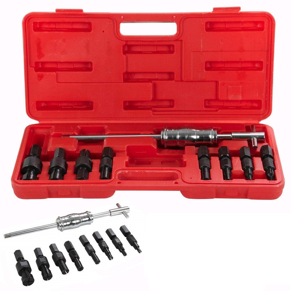 Puller set collets fitting various sizes