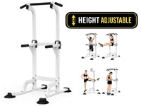 Thumbnail for Power Tower Pull-Up & Chin-Up Station – Adjustable Workout Equipment