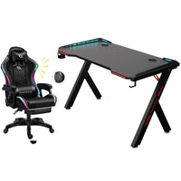 Thumbnail for Gaming chair 360 degree swivel casters