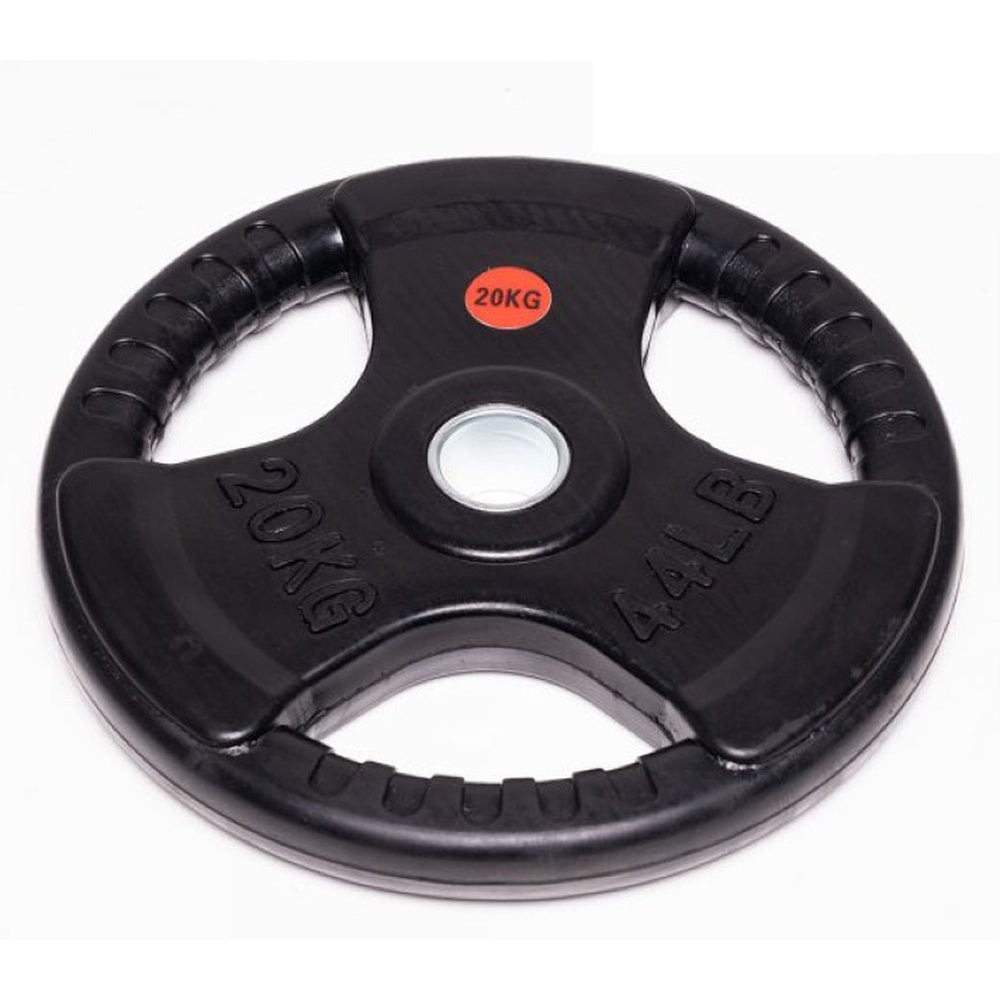 Fitness weight plate for lifting exercises