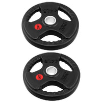 Thumbnail for Rubber surface texture on weight plate