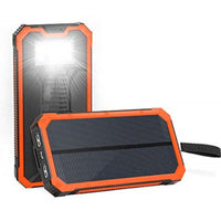 Thumbnail for Solar power bank portable charger 15000mAh