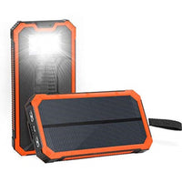 Thumbnail for Solar power bank fast solar charge feature