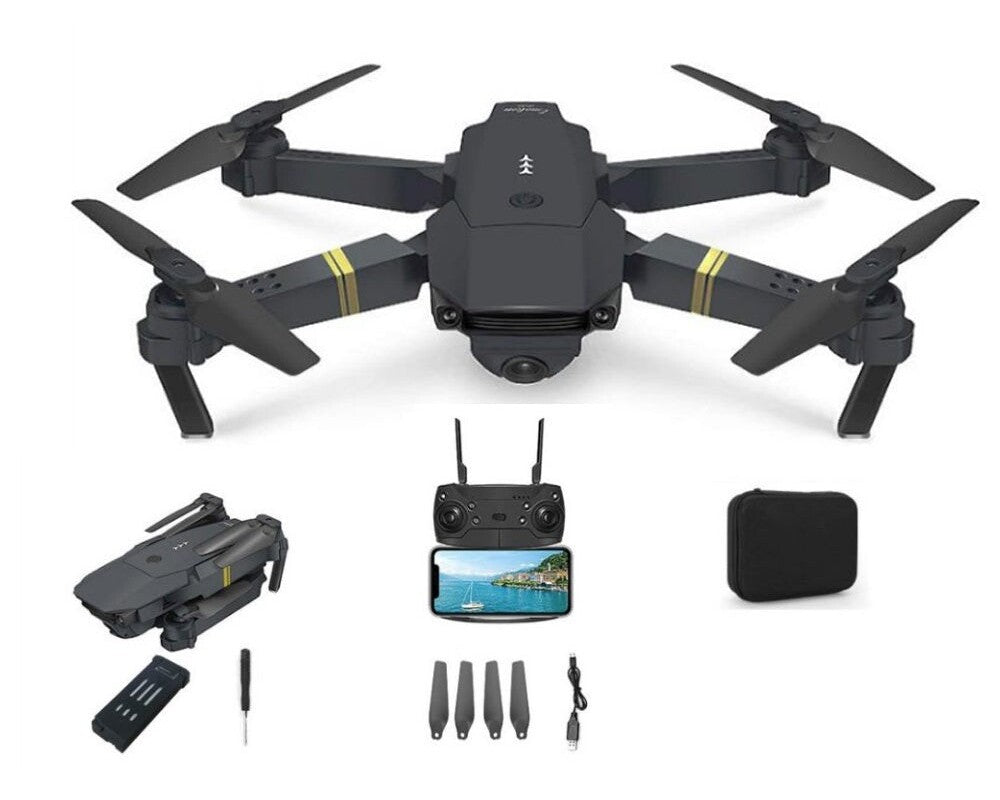 Drone with camera and battery WiFi live footage on phone