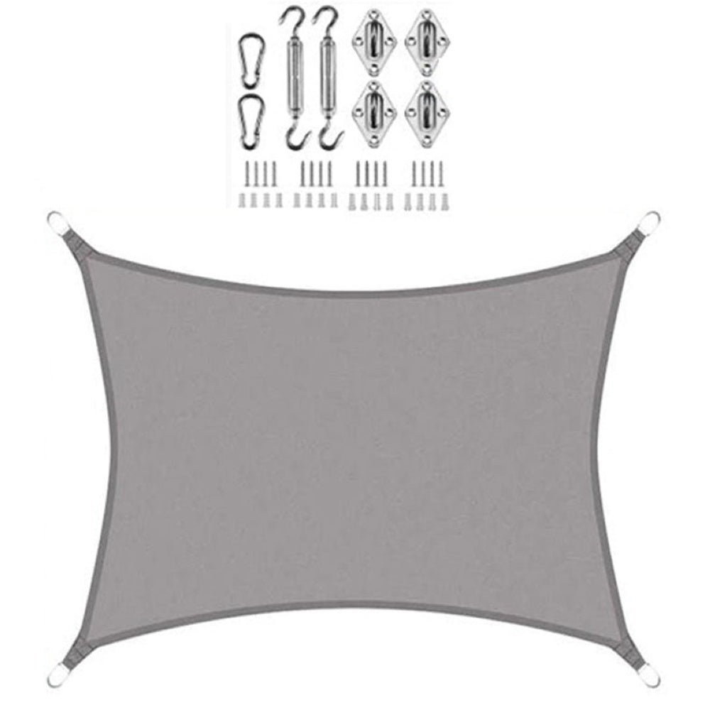 Sun Shade Sail 4m*4m with hardware kit