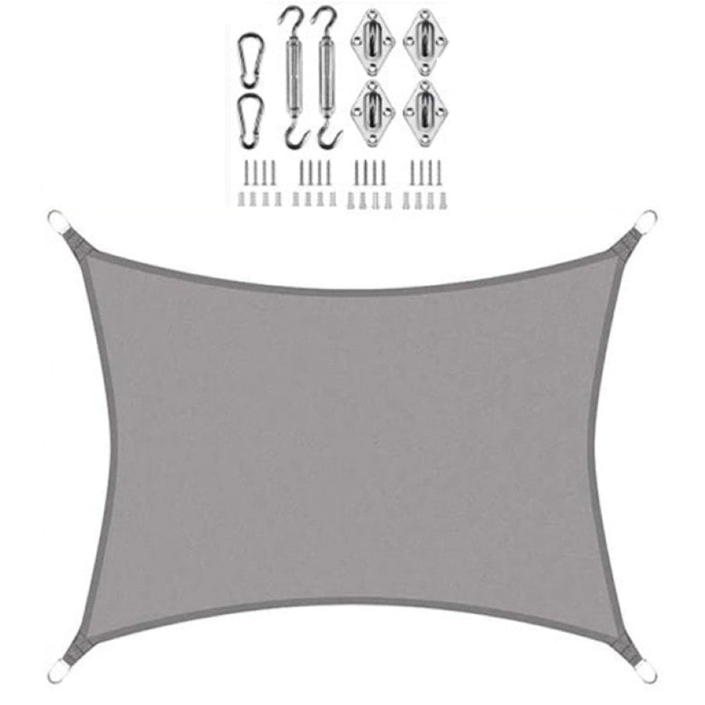 Sun Shade Sail 4m*6m with hardware kit