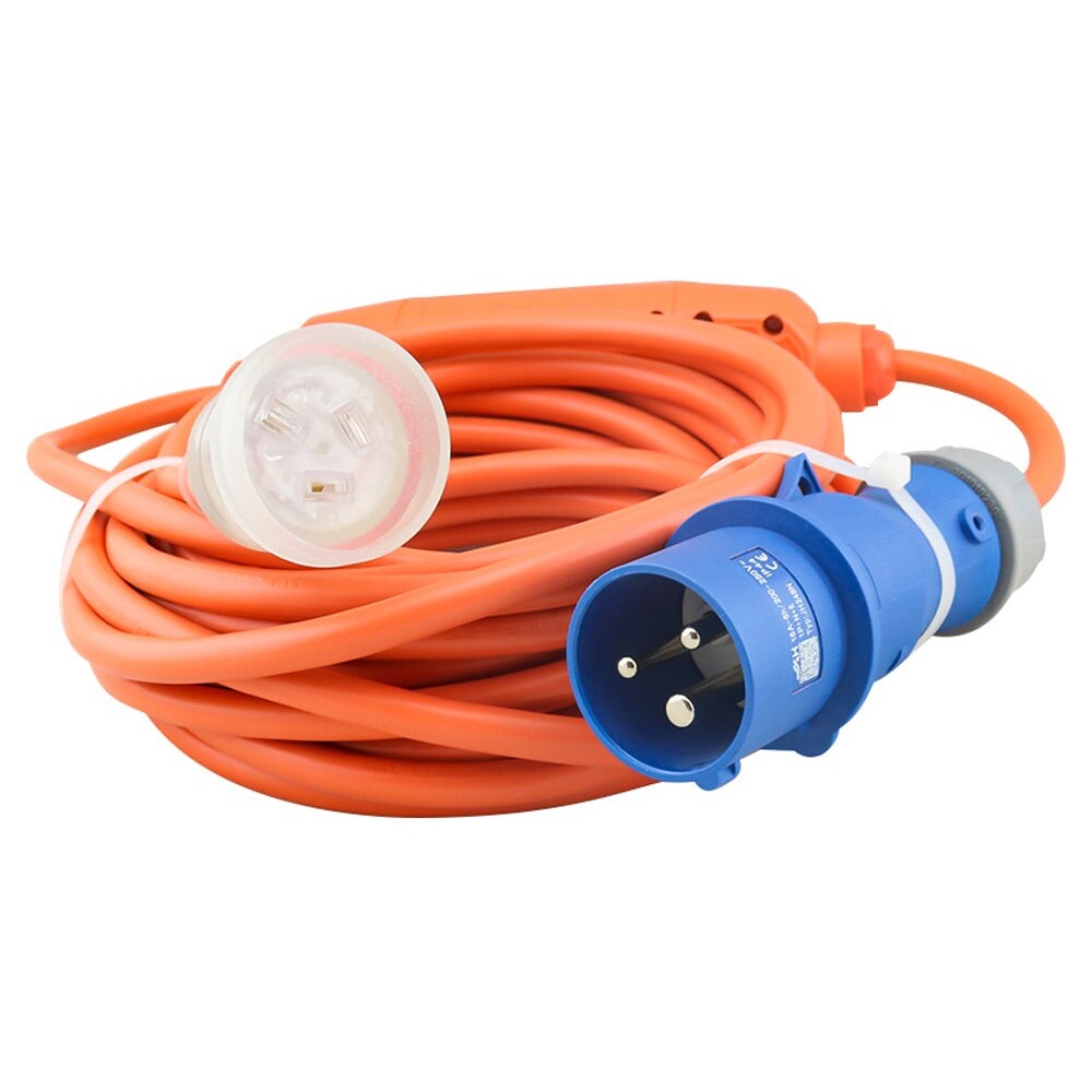 Caravan Lead Camping Lead 16A to 10A RCD Lead Cable 10M