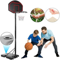 Thumbnail for Basketball hoop height adjustment mechanism close-up