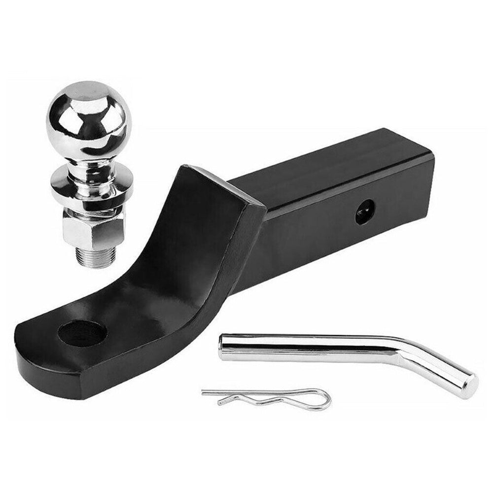 Tow bar hitch ready for towing use