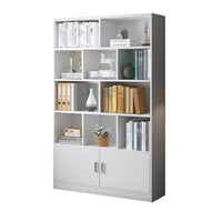 Thumbnail for Book cabinet bookshelf stack front view
