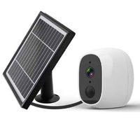 Thumbnail for IP wireless security camera mounted on outdoor wall