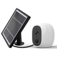 Thumbnail for Wireless security camera with rechargeable lithium batteries