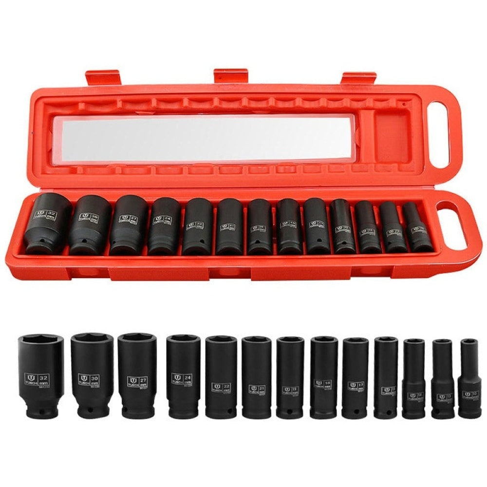 Sockets with labelled sizes