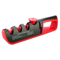 Thumbnail for Top view of Scissor Knife Sharpener showing angle adjustment button