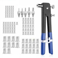 Thumbnail for Nut rivet gun kit showing steel body and rubber handle