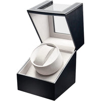 Thumbnail for Automatic watch winder and storage box closed view black gray