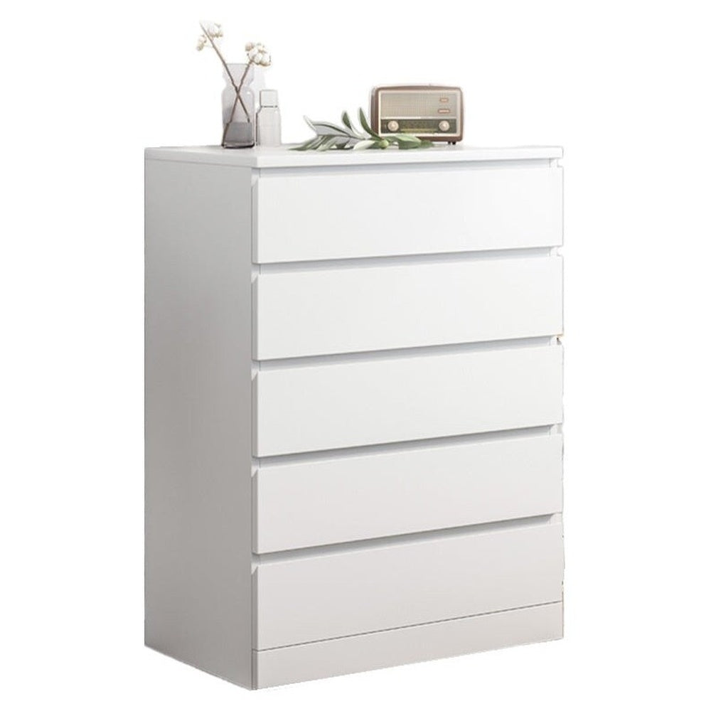 Tallboy chest of drawers in living space