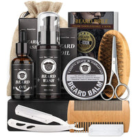 Thumbnail for Beard grooming kit arranged for daily beard care