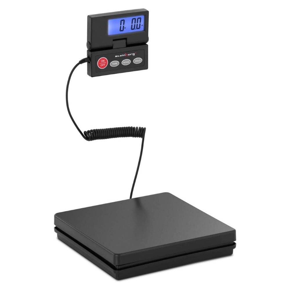 Digital scale with backlit LCD display