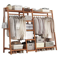 Thumbnail for Wardrobe rack with vintage style design