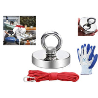 Thumbnail for Salvage magnet fishing kit complete set laid out