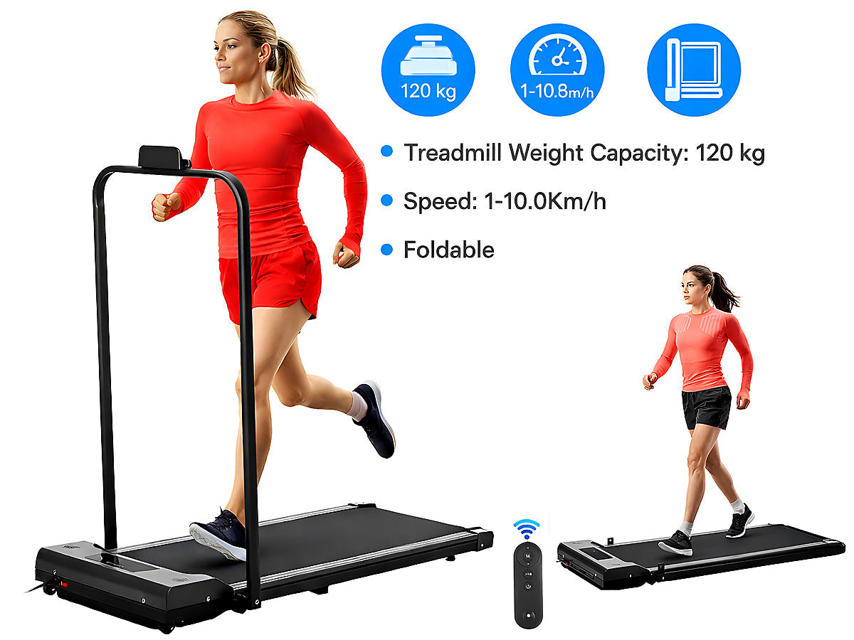 Foldable Walking Pad Treadmill Compact Flat