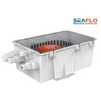 Thumbnail for Seaflo sump pump electrical connections detail