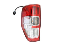 Thumbnail for Tail light showing clear and red sections
