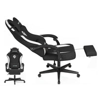 Thumbnail for SITMOD gaming chair ergonomic black and white