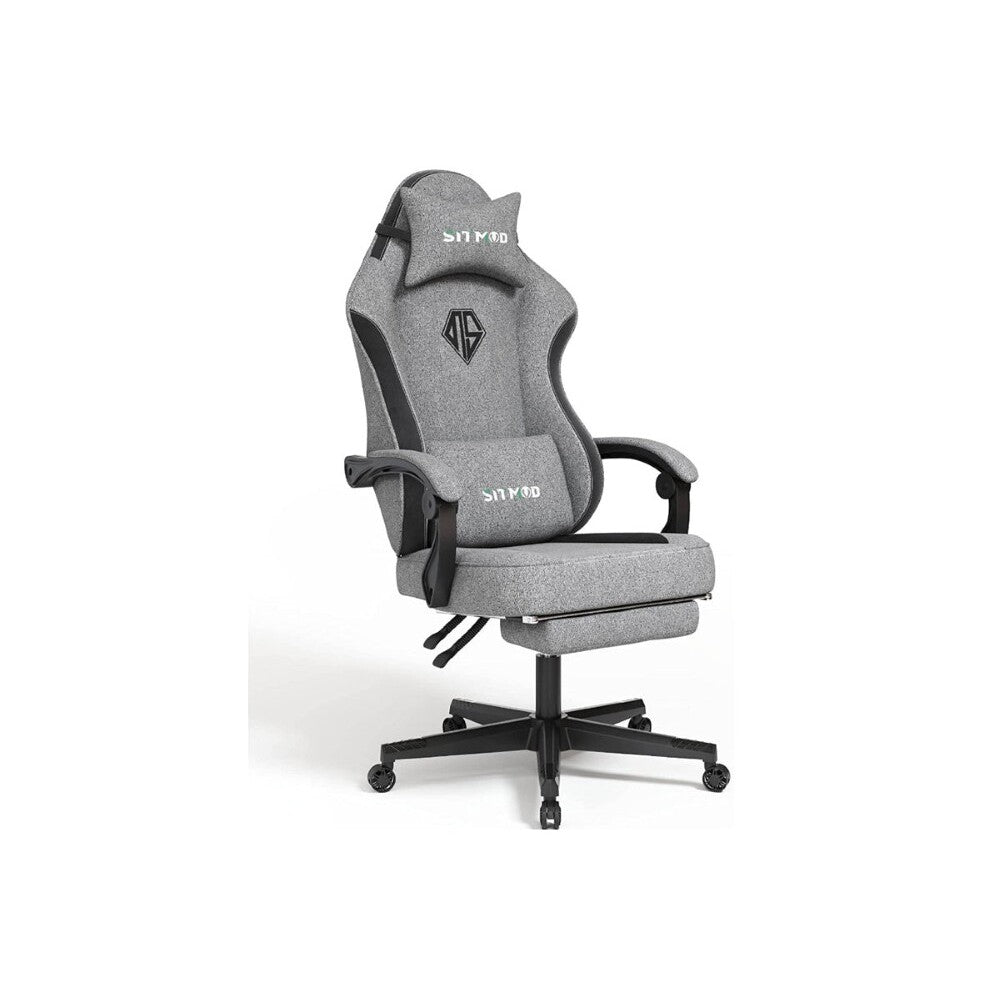 Gaming chair ergonomic video game chair full front view