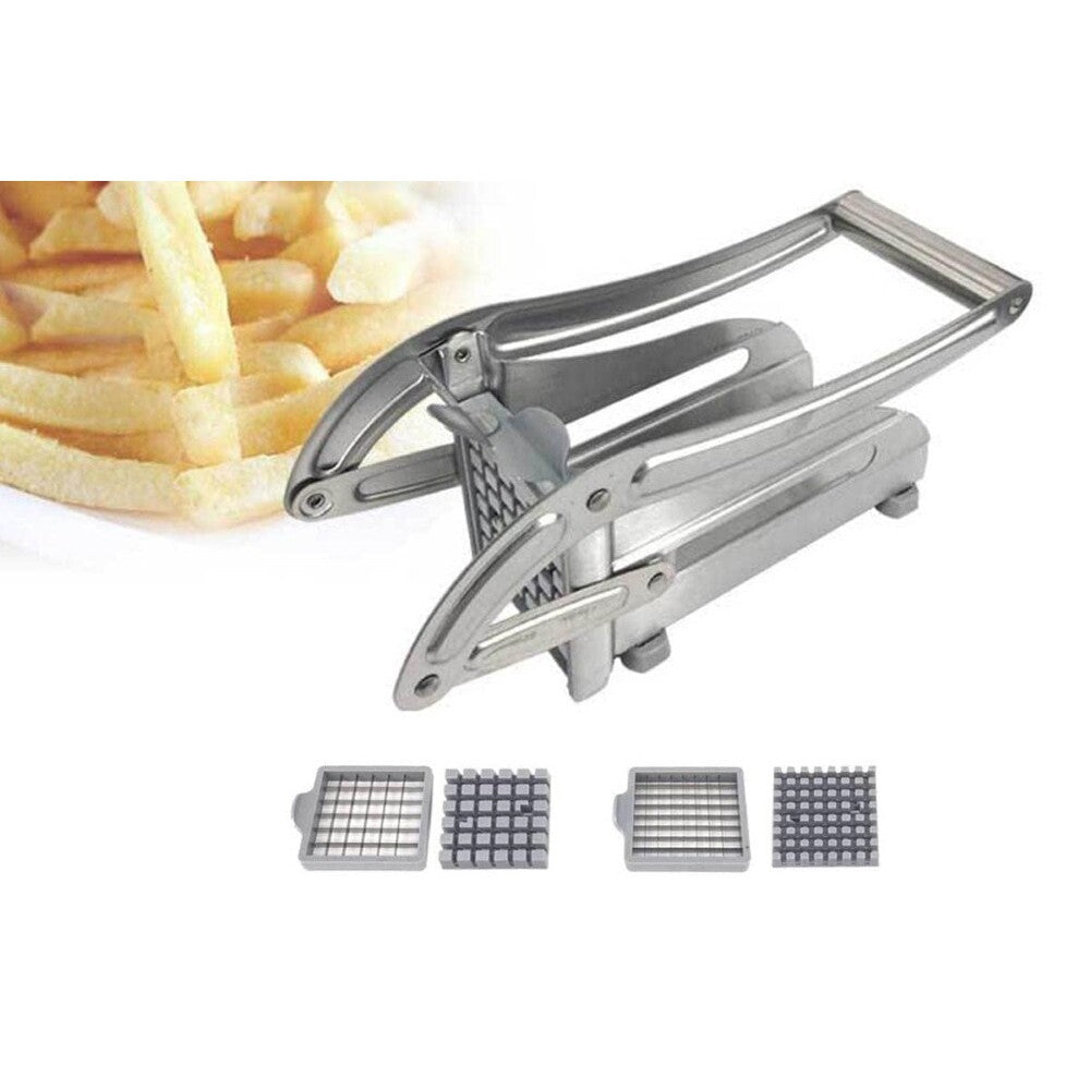 Potato cutter placed on kitchen bench