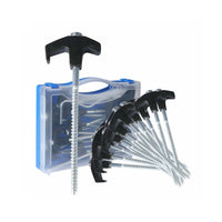 Thumbnail for Blue carry case open with pegs inside