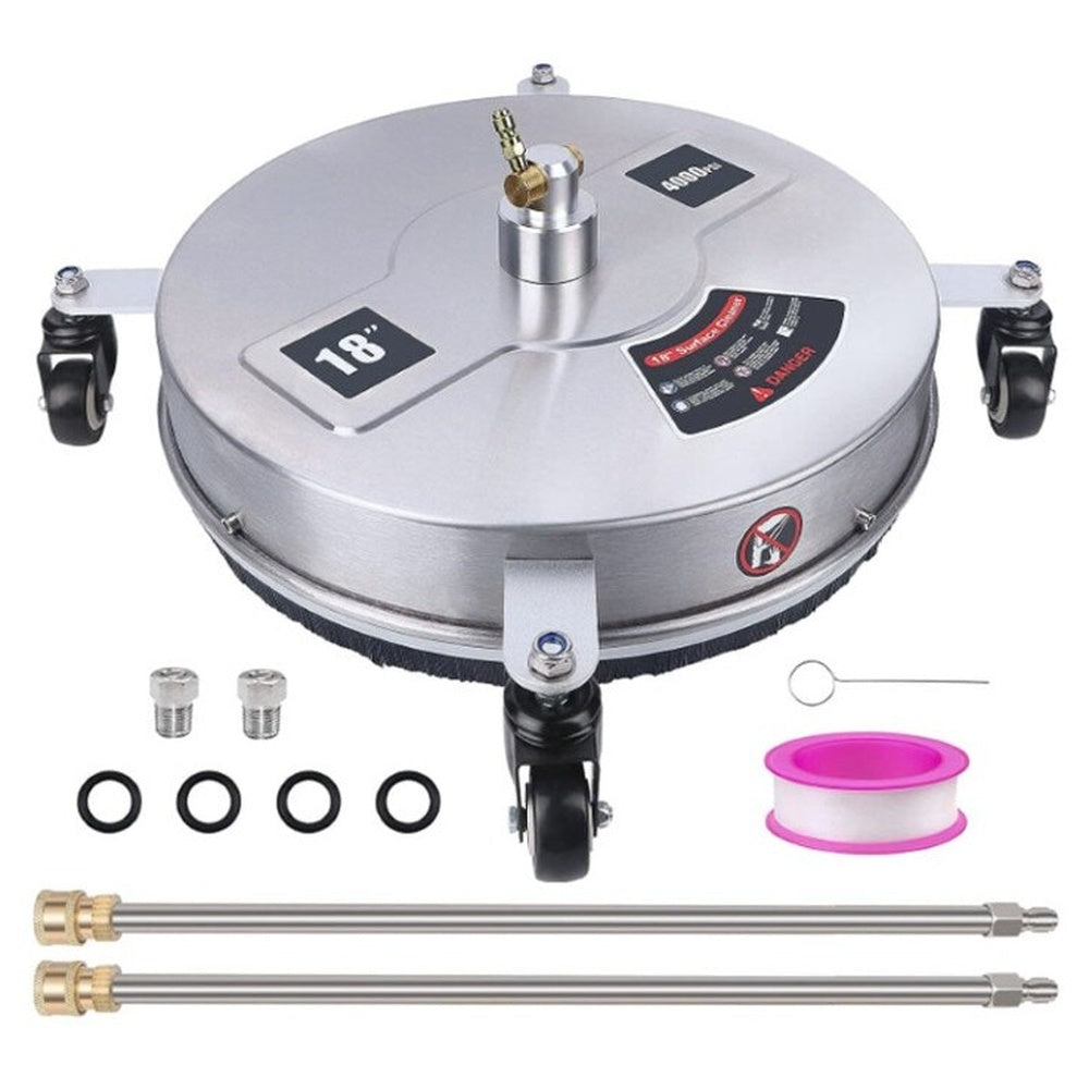 Surface cleaner package with manual