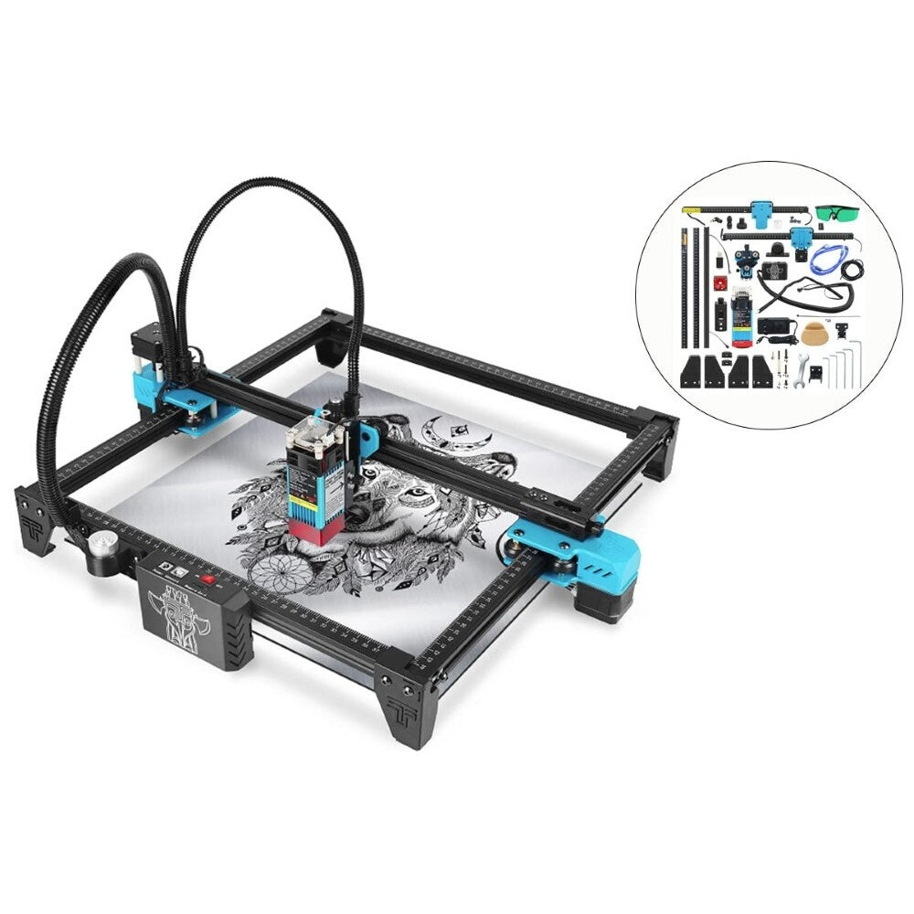 40W laser engraver cutting machine with aluminium frame