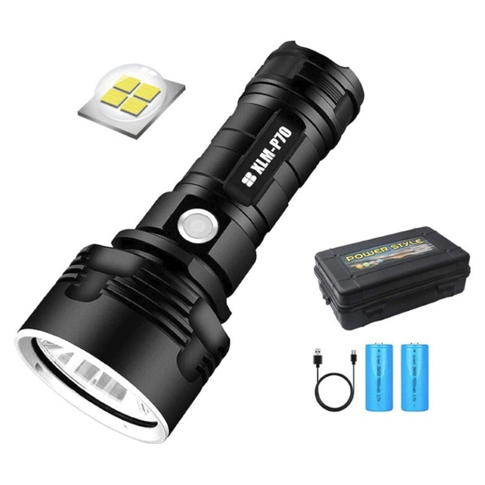 Torch black colour with durable build